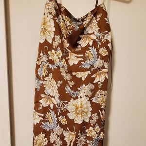 Cotton Candy LA floral dress with tags attached  size M